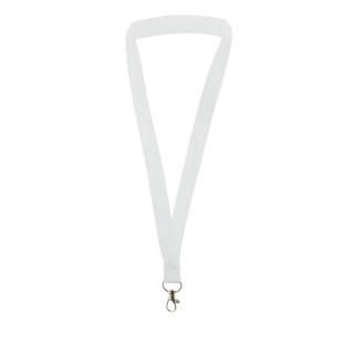 Lanyards para acreditaciones con mosquetón metálico